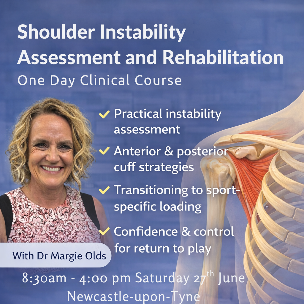 Shoulder Instability One Day Course Saturday 27th June